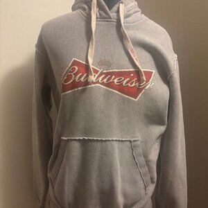Vintage Budweiser Hoodie - Boxer & Street - Size L